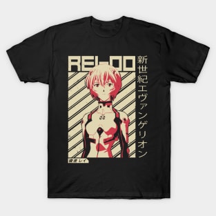 Evangelion - Rei Poster Anime T-Shirt